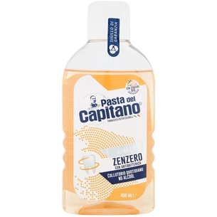 Ополіскувач для порожнини рота Pasta del Capitano Zenzero зі смаком імбиру 400 мл (8002140032509) зображення 1