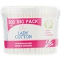 Ватні палички Lady Cotton в банці 300 шт. (4823071643930) - зменшене зображення 1