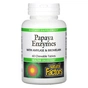 Вітамінно-мінеральний комплекс Natural Factors Ензими Папайї, Papaya Enzymes, 60 Таблеток (NFS01748) - зменшене зображення 1