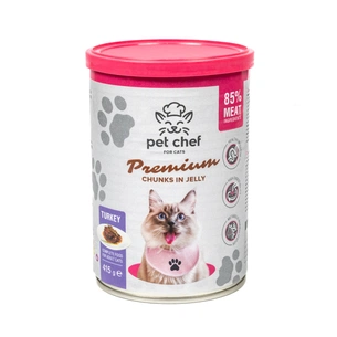 Вологий корм для кішок Pet Chef З індичкою 415 г (4820255193595) зображення 1