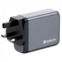 Зарядний пристрій Verbatim GaN 100 W 4 ports (2xUSB-C-100 W,USB-C 65 W /USB-A -3.0) (32202) - зменшене зображення 4