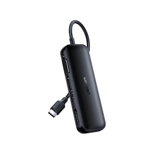 Перехідник USB2.0 Type-C to VGA V1.2/HDMI V2.0b/DP V1.2a CM260 black Ugreen (60568) изображение 1