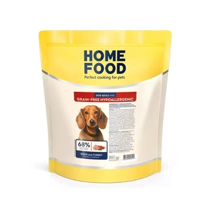 Сухий корм для собак Home Food ADULT MINI Grain-free hypoallergenic з качкою та індичкою 300 г (4820290090194) зображення 1