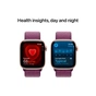 Смарт-годинник Apple Watch Series 10 GPS 42mm Rose Gold Aluminium Case with Plum Sport Loop (MWWK3QH/A) - зменшене зображення 5