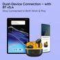 Bluetooth-гарнітура Realme Buds T200 Lite Volt Black_EU - зменшене зображення 7