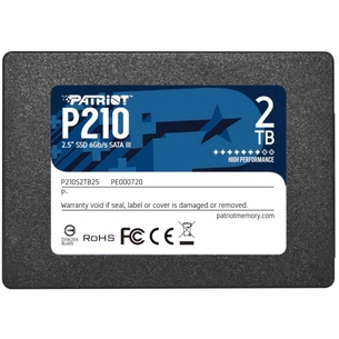 Накопичувач SSD 2.5" 2TB Patriot (P210S2TB25) зображення 1