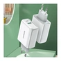 Зарядний пристрій Ugreen CD170 36W USB + Type-C Charger (White) (60468) - зменшене зображення 3
