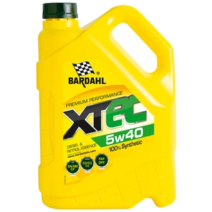 Моторна олива BARDAHL XTEC 5W40 5л (36343) зображення 1