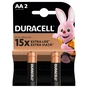 Батарейка Duracell AA лужні 2 шт. в упаковці (5000394058163 / 81551267) - зменшене зображення 2