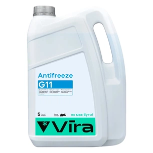 Антифриз VIRA -40 °C G11 синя 5 кг (VI0021) зображення 1