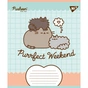 Зошит Yes Pusheen Weekend А5 12 аркушів коса лінія (767609) - зменшене зображення 4