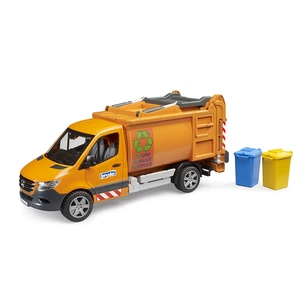 Масштабна модель автомобіля Bruder Сміттєвоз MB Sprinter (02682) зображення 1
