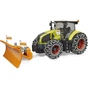 Масштабна модель автомобіля Bruder Трактор Claas Axion 950 для прибирання снігу (03018) - зменшене зображення 4