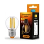 Лампочка Videx Filament G45F 6W E27 3000K 220V (VL-G45F-06273) - зменшене зображення 2
