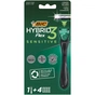 Бритва Bic Flex 3 Hybrid Sensitive з 4 змінними картриджами (3086123644977) - уменьшенное изображение 1