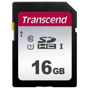 Карта пам'яті Transcend 16GB SDHC class 10 UHS-I U1 (TS16GSDC300S) зображення 1