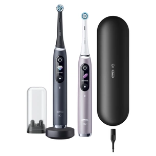 Електрична зубна щітка Oral-B Series 9 DUO iOM9d.2J2.2AD Рожева+Чорна (2) (4210201411574) зображення 1