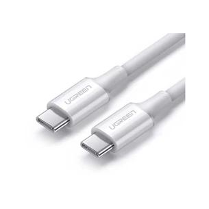 Дата кабель USB-C to USB-C 1.5m 5A 100W US300 white Ugreen (80370) зображення 1
