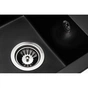 Мийка кухонна GRANADO CADIZ black shine (gr2301) - зменшене зображення 4