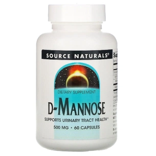 Вітамінно-мінеральний комплекс Source Naturals D-Манноза 500мг, 60 капсул (SNS-02198) зображення 1