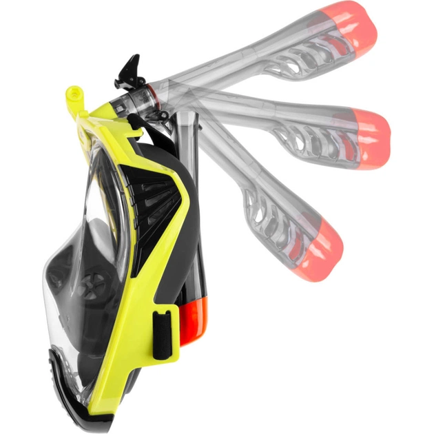 Маска для плавання Aqua Speed Drift 9942 чорний, жовтий 249-38 L/XL (5908217699428) - picture 4