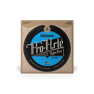 Струни для гітари D'Addario Pro-Arte 80/20 Bronze Wound Hard Tension (EJ48) зображення 1