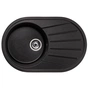 Мийка кухонна GRANADO MURCIA black shine (gr1701) - зменшене зображення 1
