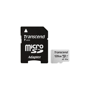 Карта пам'яті Transcend 128GB microSDXC class 10 UHS-I U3 (TS128GUSD300S-A) зображення 1