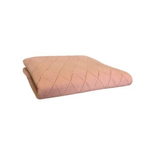 Плед Прованс в'язаний Вiнтаж персик 130х170 см (4823093423114) зображення 1