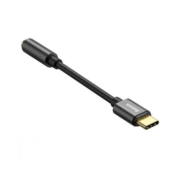 Перехідник USB-C M to 3.5mm F 0.1m black Baseus (CATL54-01) - picture 3