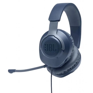 Навушники JBL Quantum 100 Blue (JBLQUANTUM100BLU) зображення 1