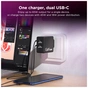 Блок питания к ноутбуку Lenovo Dual USB-C 65W GaN Charger (40AW065BEU) - уменьшенное изображение 10