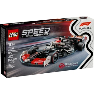 Конструктор LEGO Speed Champions Автомобіль для перегонів MoneyGram Haas F1 Team VF-24 (77250) зображення 1