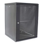 Шафа настінна Hypernet 15U 19" 600x450 (WMNC-15U-FLAT-BLACK) - зменшене зображення 1