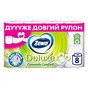 Туалетний папір Zewa Deluxe Ромашка 3 шари 8 рулонів (7322541171708) - зменшене зображення 2
