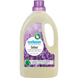 Гель для прання Sodasan Color Lavender 1.5 л (4019886015097) зображення 1