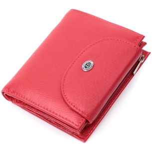 Гаманець ST Leather З натуральної шкіри Червоний (22712) зображення 1