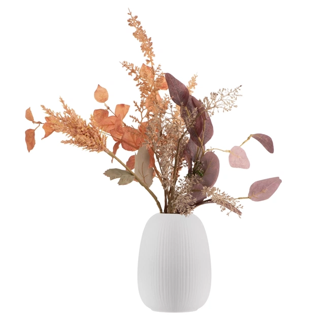 Ваза Ardesto Apulia, 13.2х17.9см, порцеляна, сірий (AR3819G) - picture 4