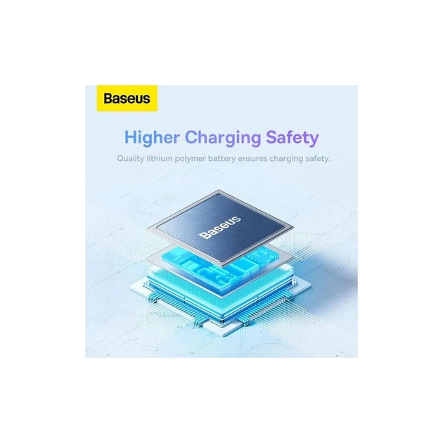 Батарея універсальна Baseus Airpow 30000mAh 20W PD/3.0, QC/3.0, black (PPQD090101) - picture 5