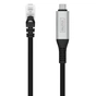 Дата кабель USB-C to RJ45 Ethernet 2.0m CAT6A S/FTP 1Gbps LSZH Digitus (AK-300601-020-S) - зменшене зображення 2