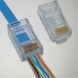 Коннектор RJ45 cat.6, сквозные отверстия, 50 шт Merlion (10583) - уменьшенное изображение 1