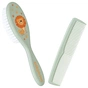 Набір для догляду за дитиною Baby-Nova гребінець і щіточка 0+ міс. зелені (3965306) - preview 2