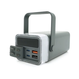 Батарея універсальна Remax 40000mAh, 22.5W, PD+QC, 2*USB+2*Type-C, Gray (RPP-596) зображення 1