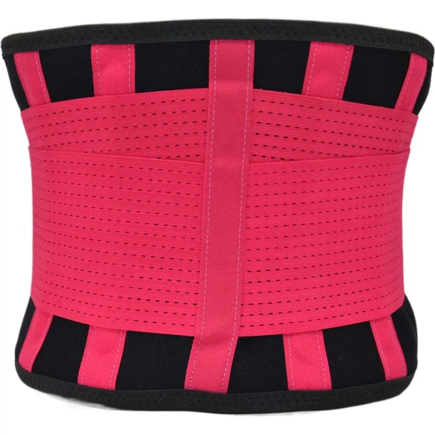 Пояс компресійний MadMax MFA-277 Slimming and Support Belt black/rubine red M (MFA-277-RED_M) - picture 3
