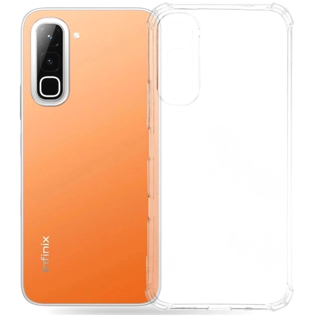 Чохол до мобільного телефона BeCover Anti-Shock Infinix Hot 70 (X6895B) Clear (716083) - зображення 1