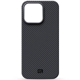 Чохол до мобільного телефона Armorstandart BlackIcon Aramid Twill MagCase Apple iPhone 16 Pro Max Black (ARM90152) зображення 1