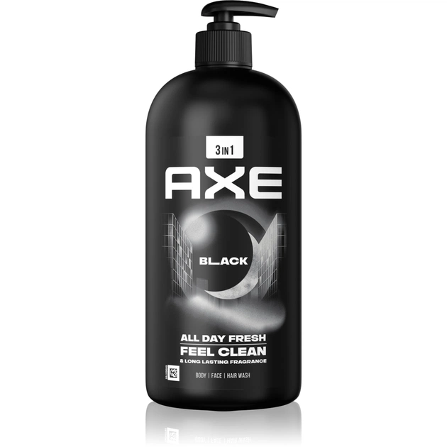 Гель для душа AXE Black 900 мл (8720181750410) - изображение 1