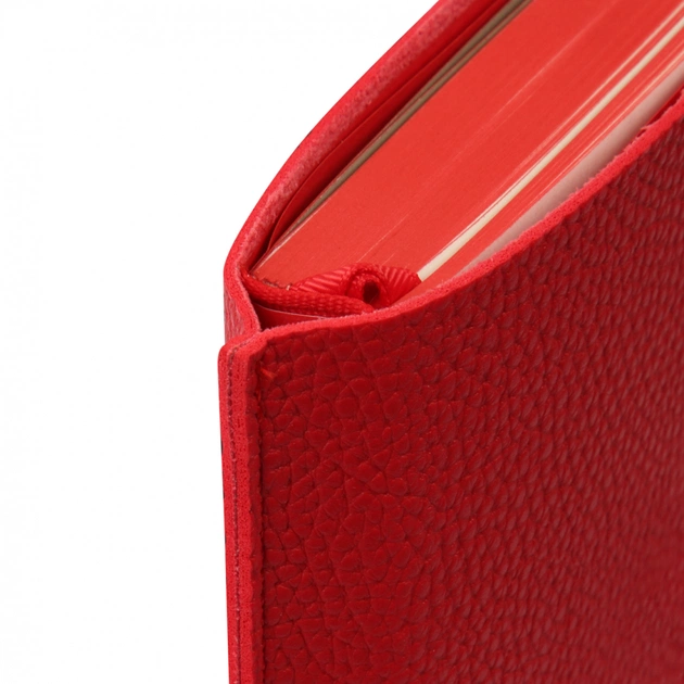 Тижневик Leo planner А5 датований 2026 "Vitto", м‘який, червоний, 368 сторінок (252643) - picture 3