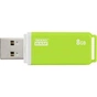 USB флеш накопичувач Goodram 8GB UMO2 Orange Green USB 2.0 (UMO2-0080OGR11) - зменшене зображення 4
