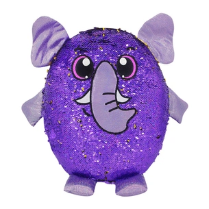 М'яка іграшка Shimmeez з паєтками S3 Слоник Мікаела 36 см (SH02035-0004) зображення 1